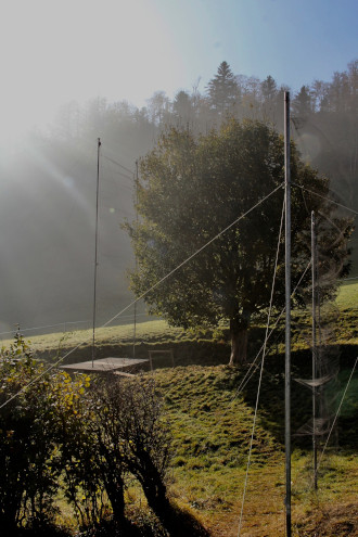 Herbststimmung bei den Netzen